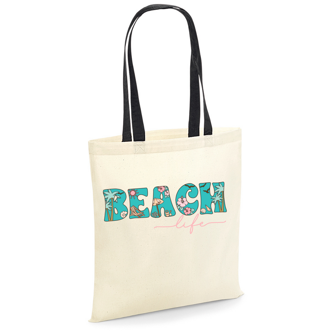 BEACHLIFE Baumwolltasche