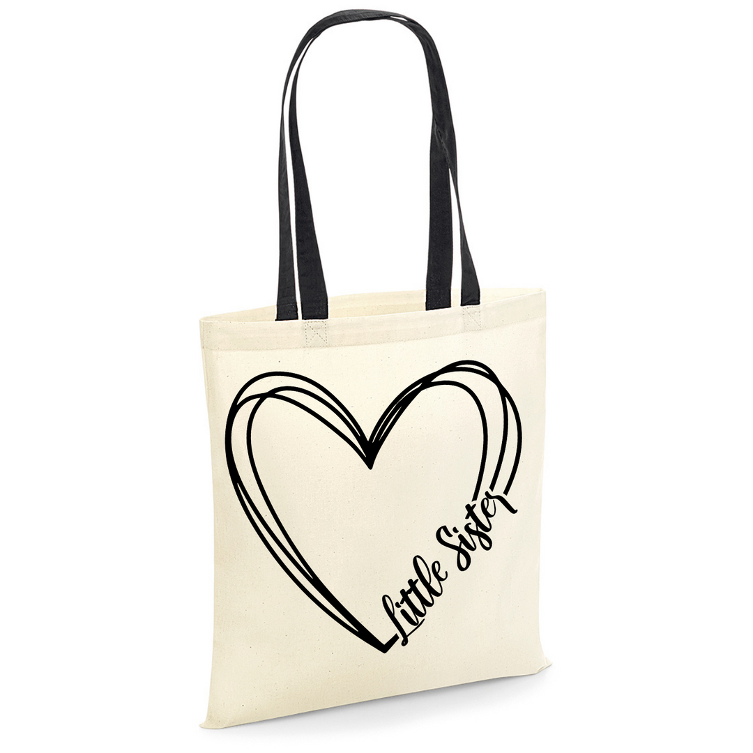 LITTLE SISTER Baumwolltasche