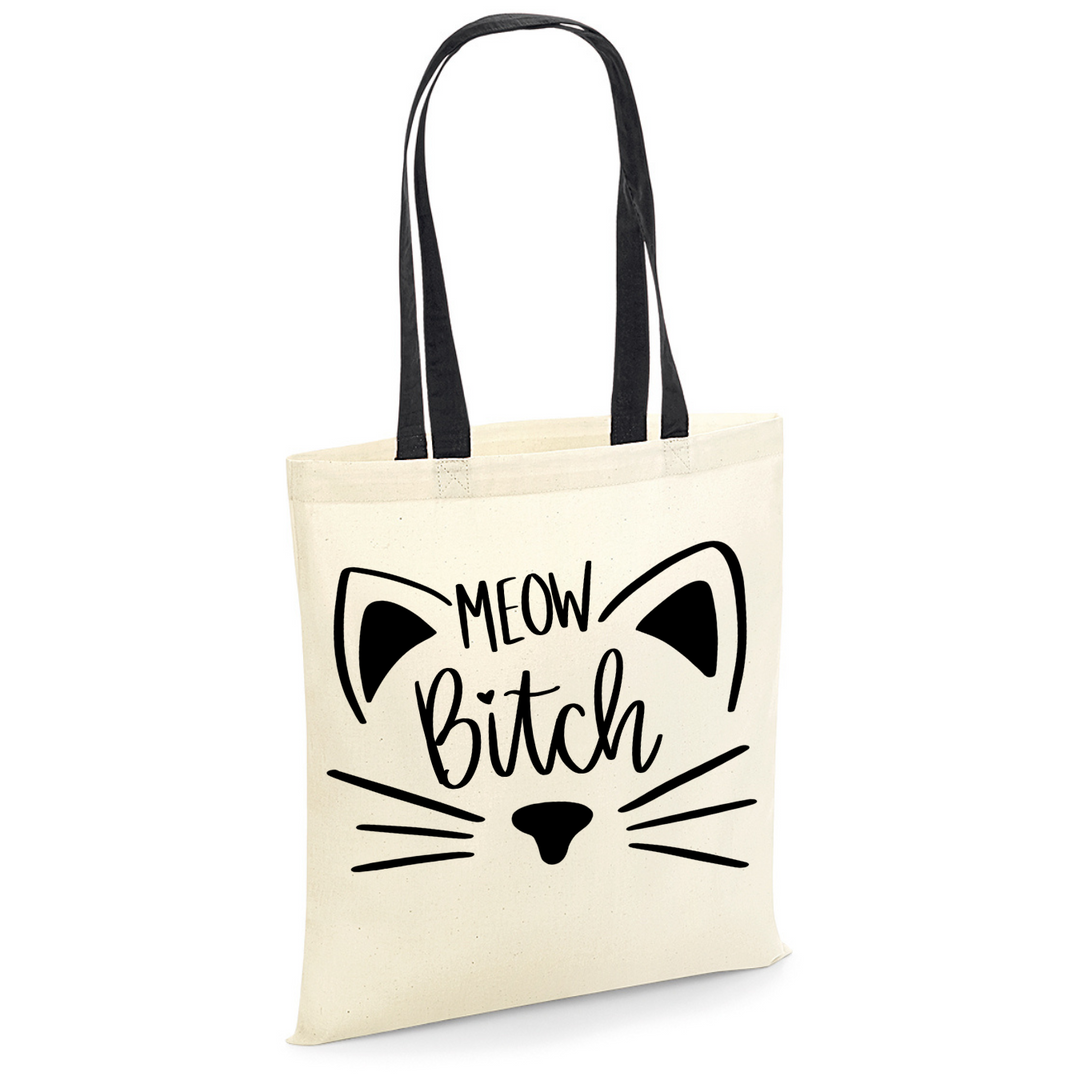 MEOW BITCH Baumwolltasche