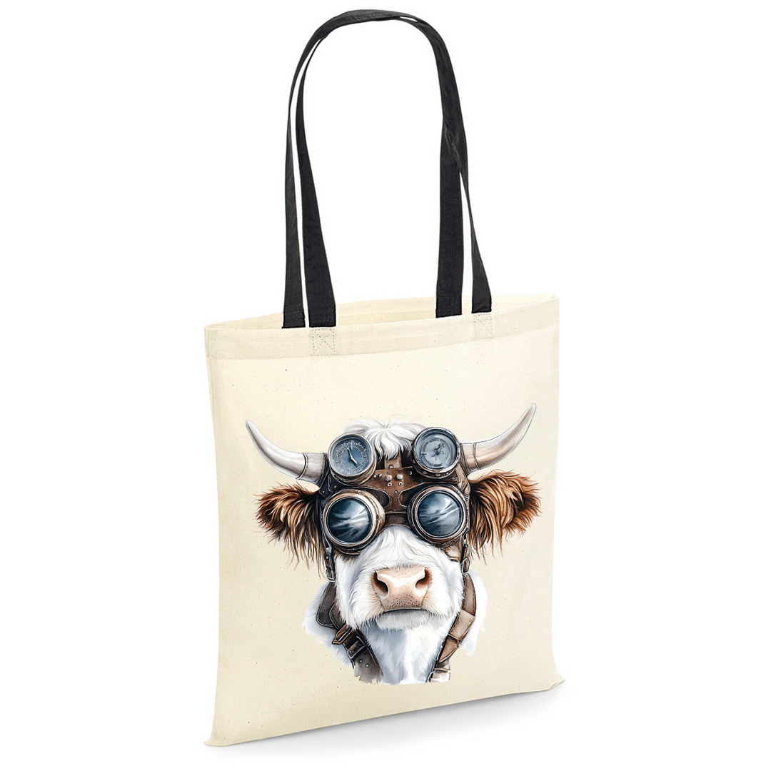 FLIEGERKUH Baumwolltasche