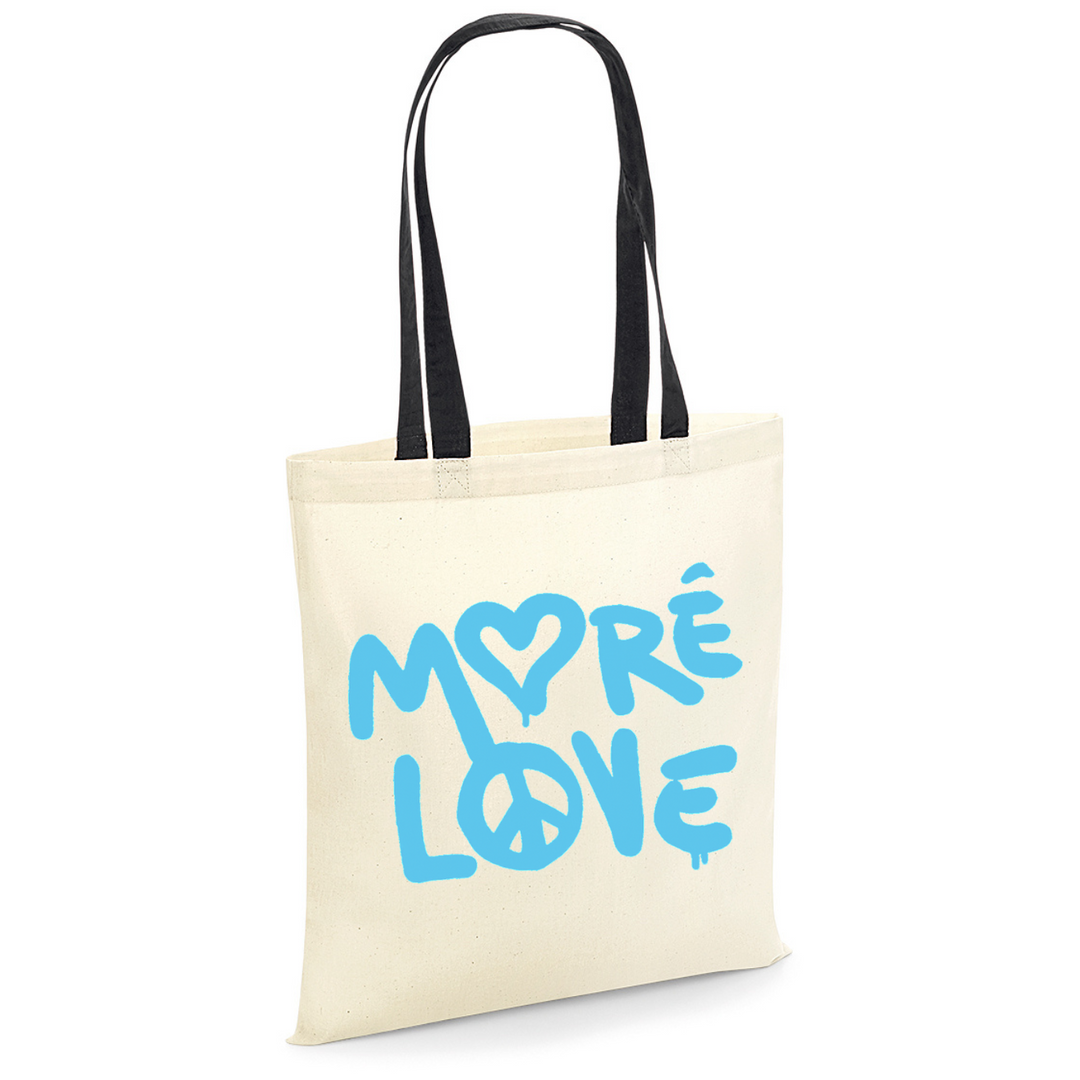 MORE LOVE Baumwolltasche