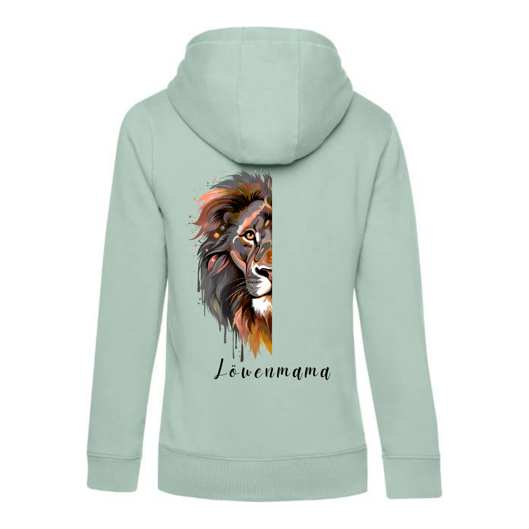 LÖWENMAMA Hoodie-Damen