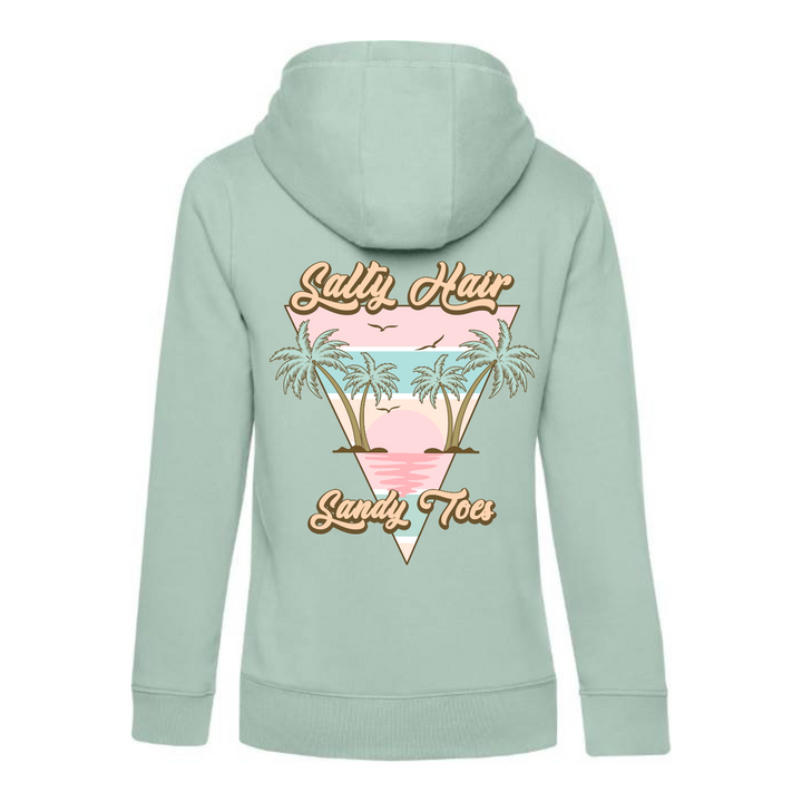 SALTY HAIR SANDY TOES Hoodie-Damen