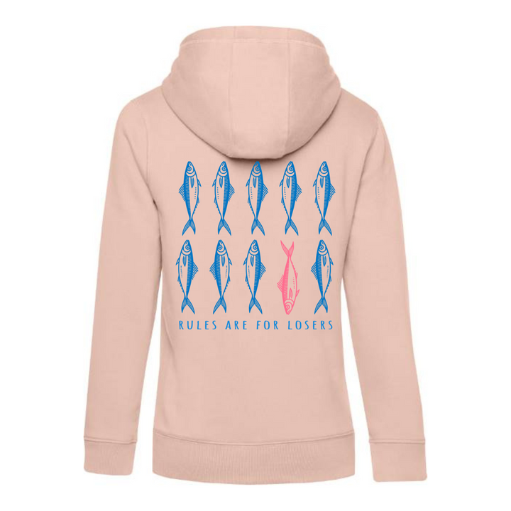 RULES ARE FOR LOOSERS Hoodie-Damen