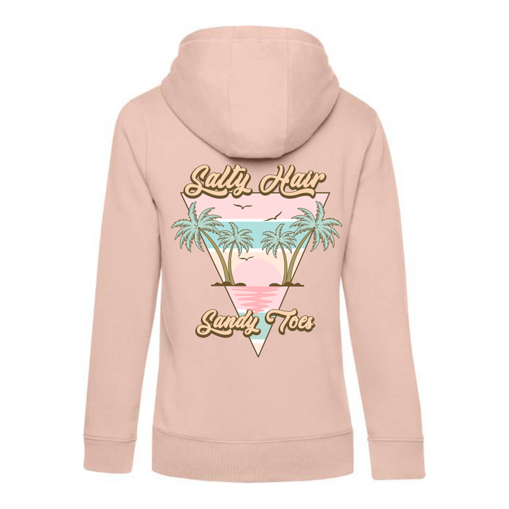 SALTY HAIR SANDY TOES Hoodie-Damen