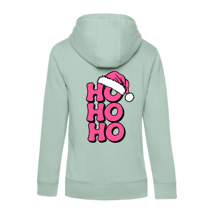 HO HO HO Hoodie-Damen