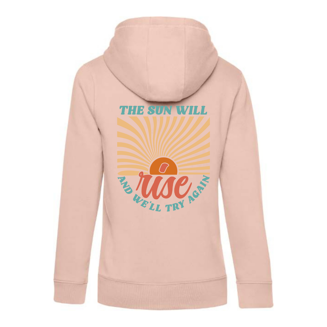 THE SUN WILL RISE Hoodie-Damen