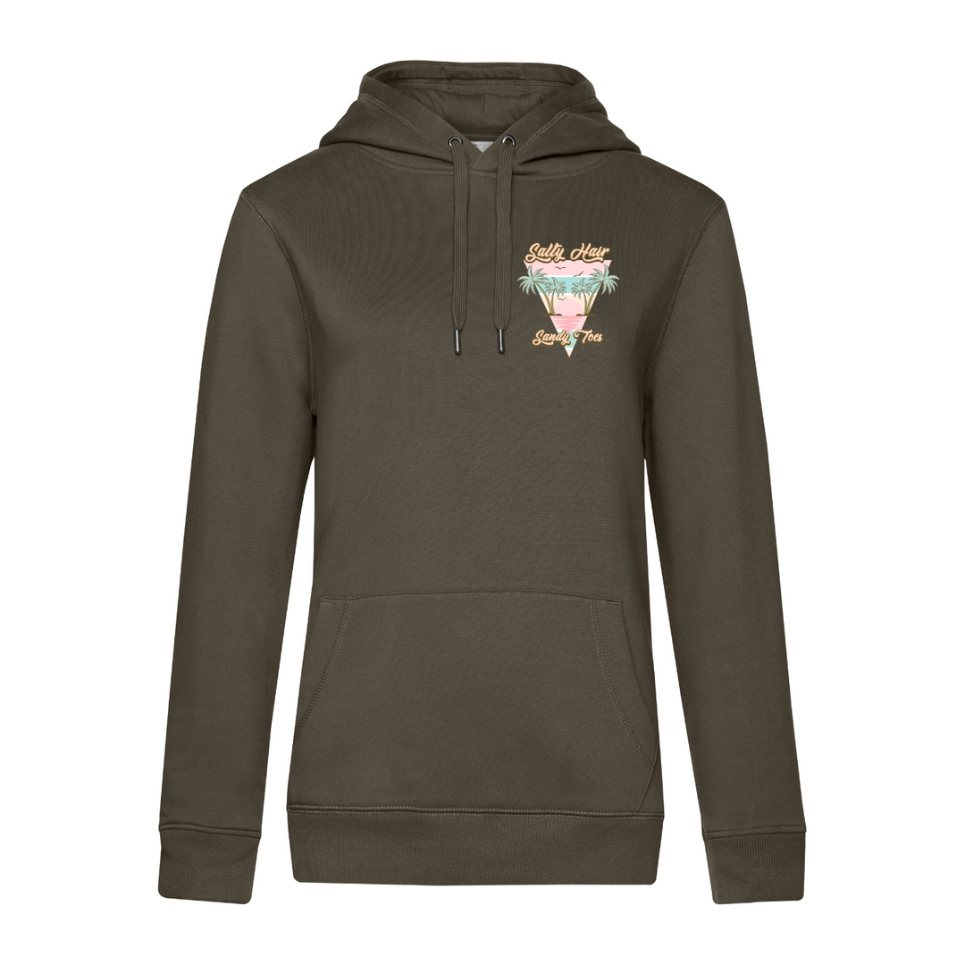 SALTY HAIR SANDY TOES Hoodie-Damen