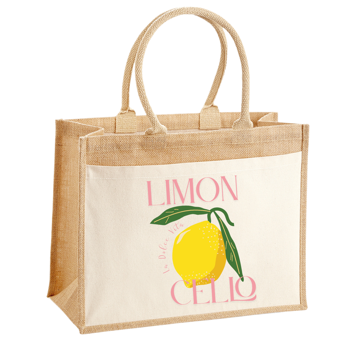 LIMONECELLO Jute Shopper