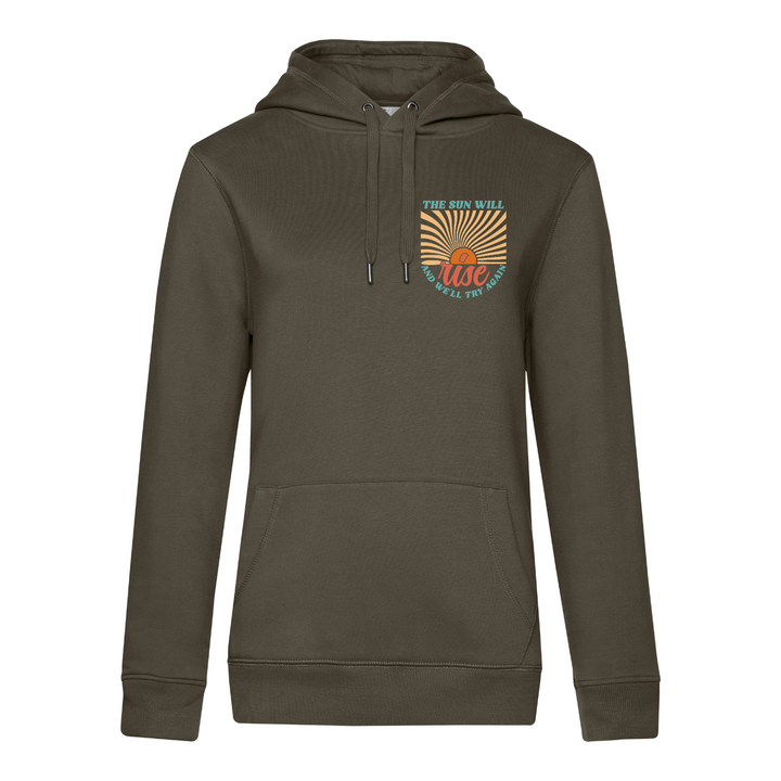 THE SUN WILL RISE Hoodie-Damen