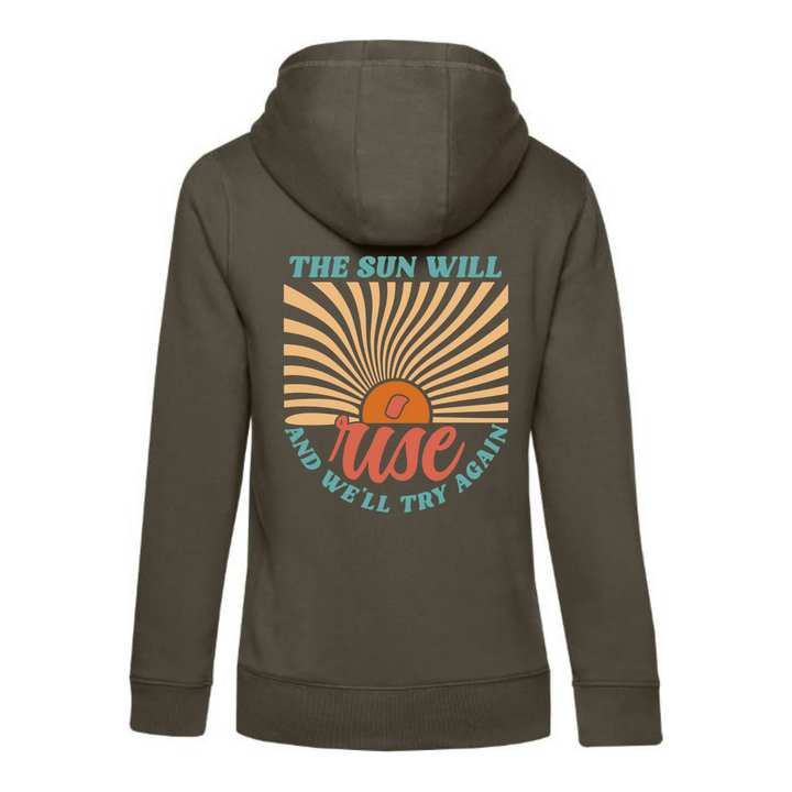 THE SUN WILL RISE Hoodie-Damen