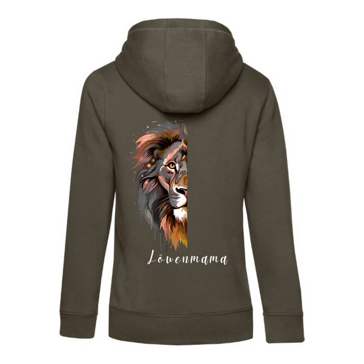 LÖWENMAMA Hoodie-Damen