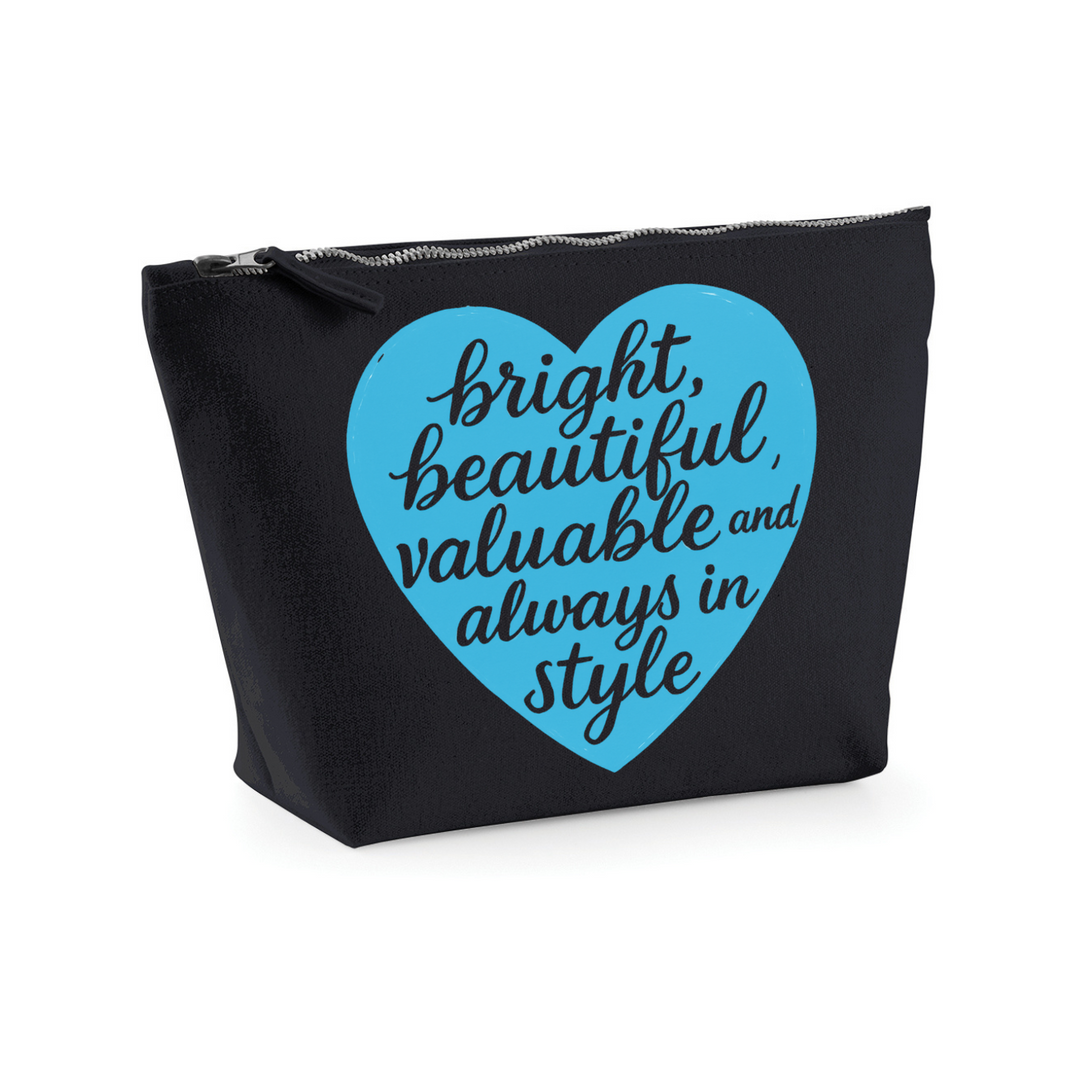 BRIGHT, BEAUTIFUL, VALUABLE Necessaire