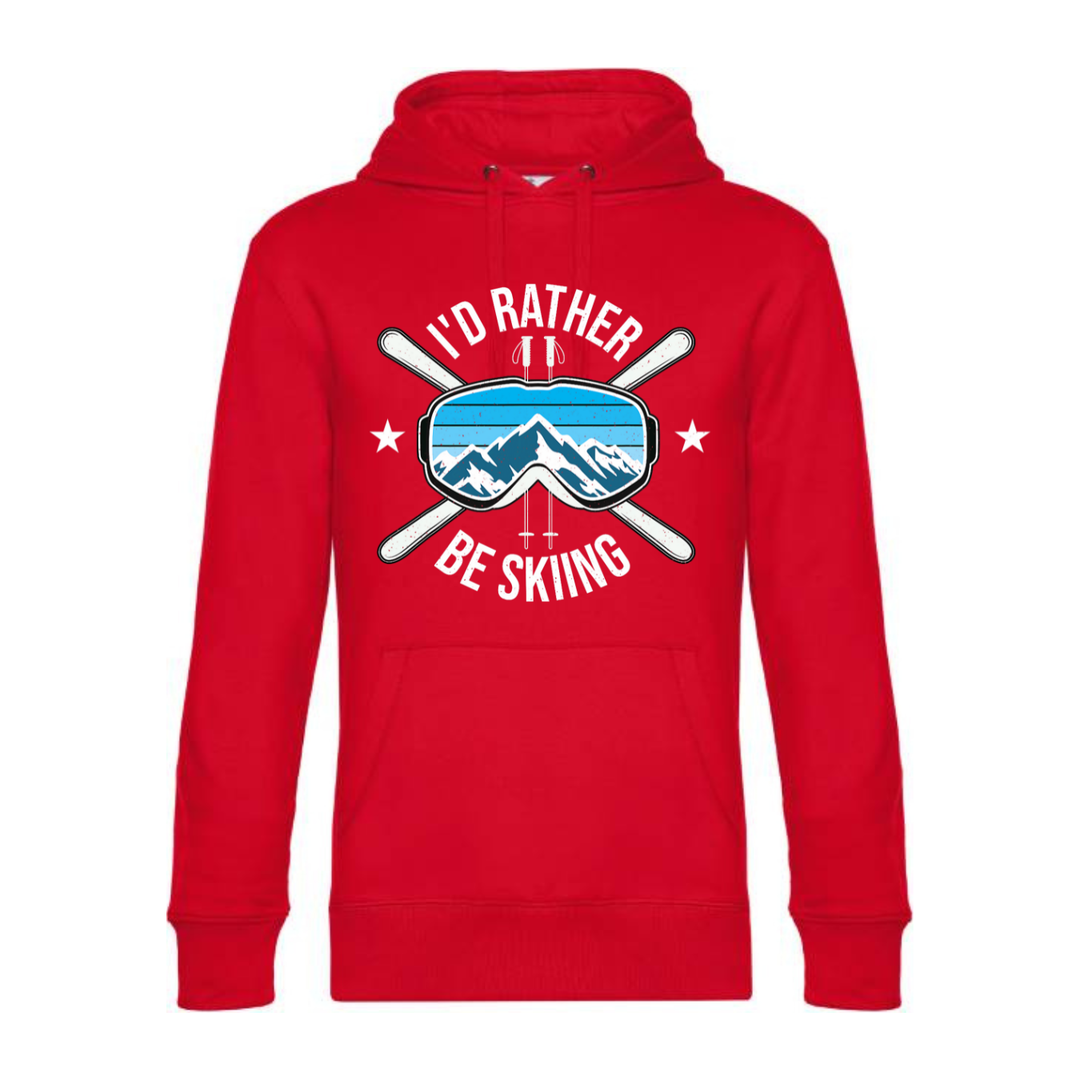 ID'RATHER BE SKIING Hoodie-Herren