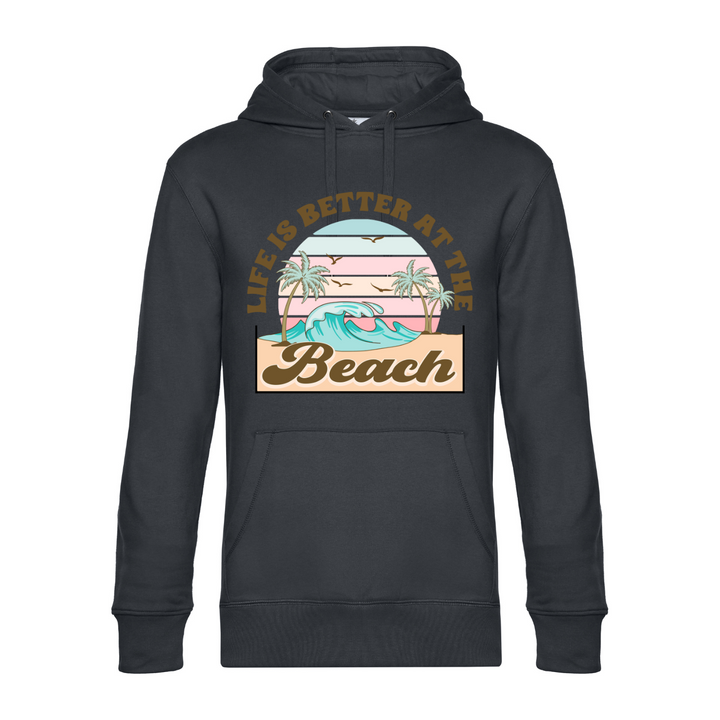 LIFE IS BETTER AT THE BEACH Hoodie-Herren