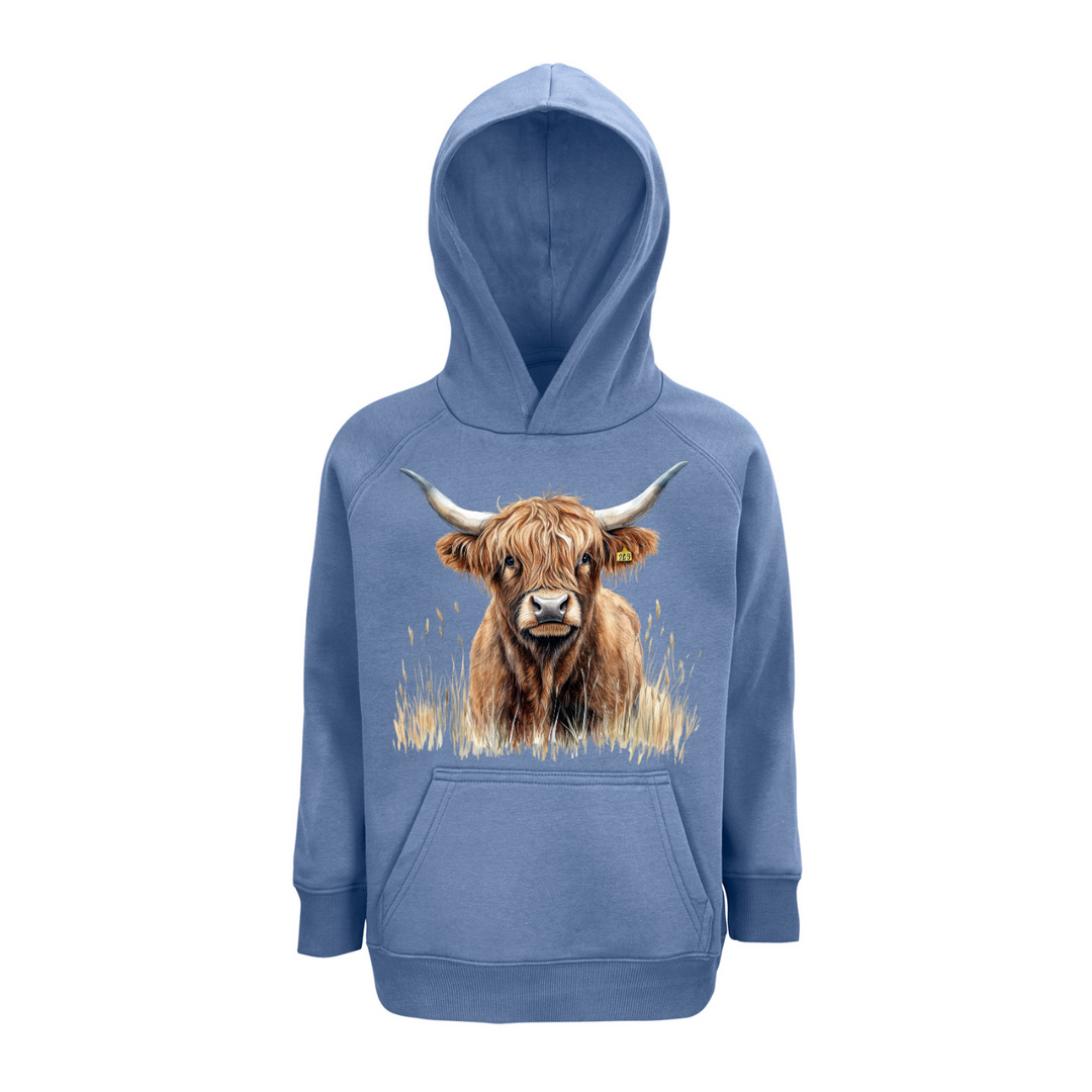 HOCHLAND-RIND III Hoodie-Kids