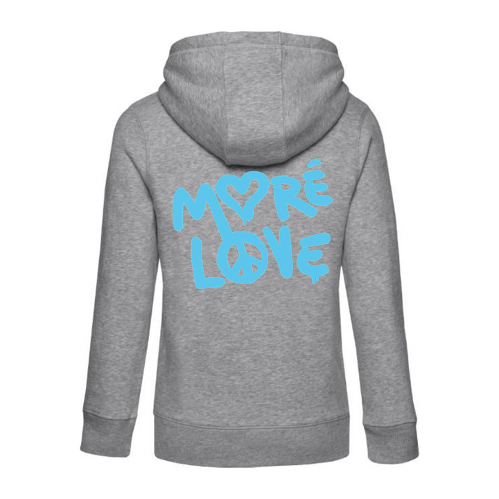 MORE LOVE Hoodie-Damen