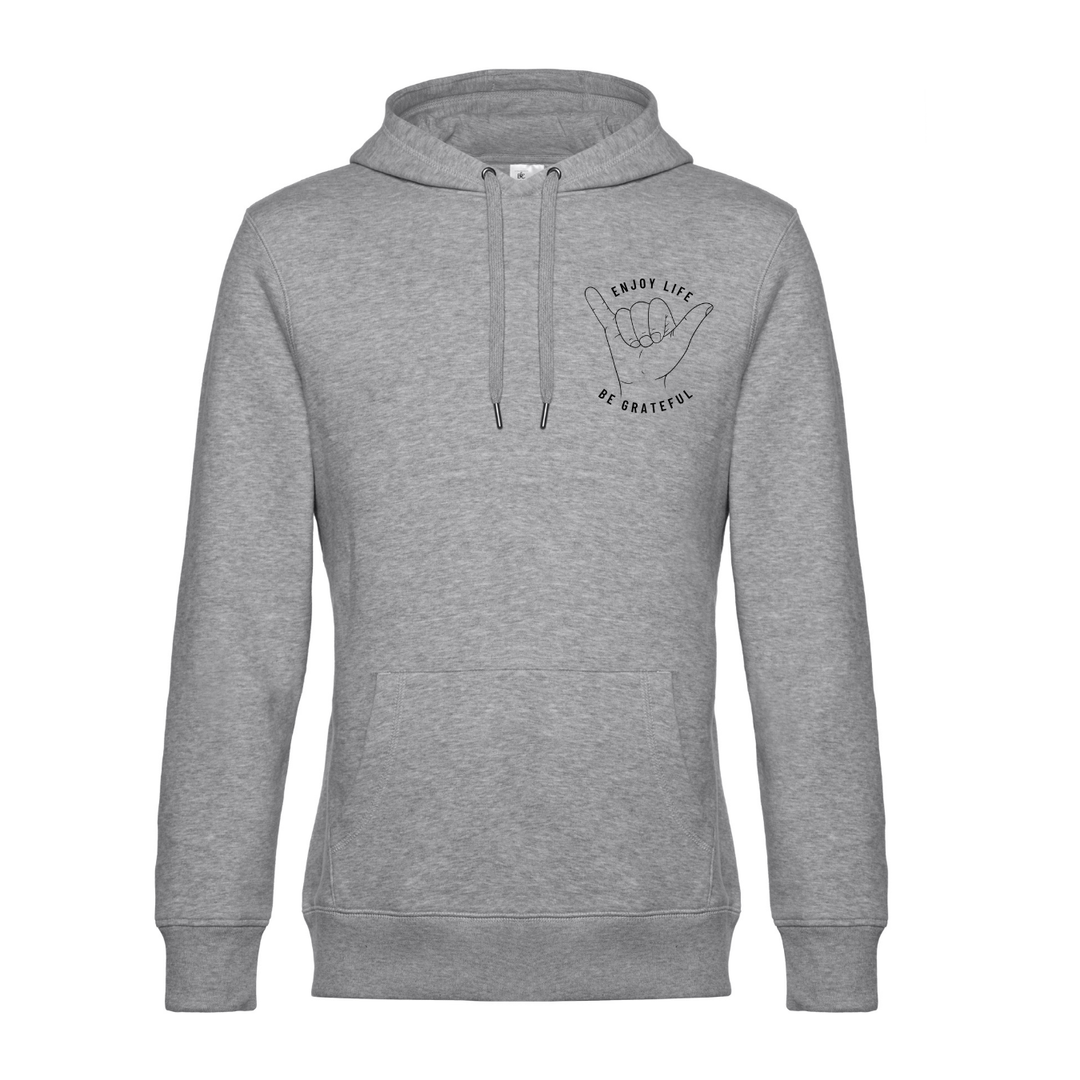 ENJOY LIFE BE GRATEFUL Hoodie-Damen