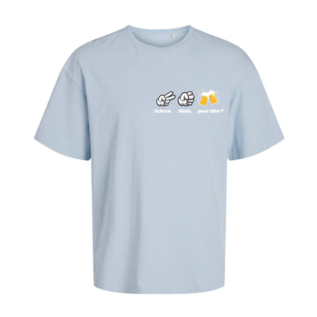 SCHERE STEIN PAAR BIER? Oversize-Unisex