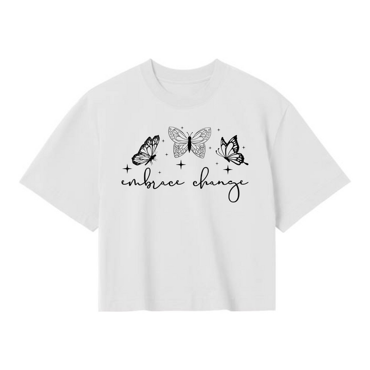 EMBRACE CHANGE Crop Top
