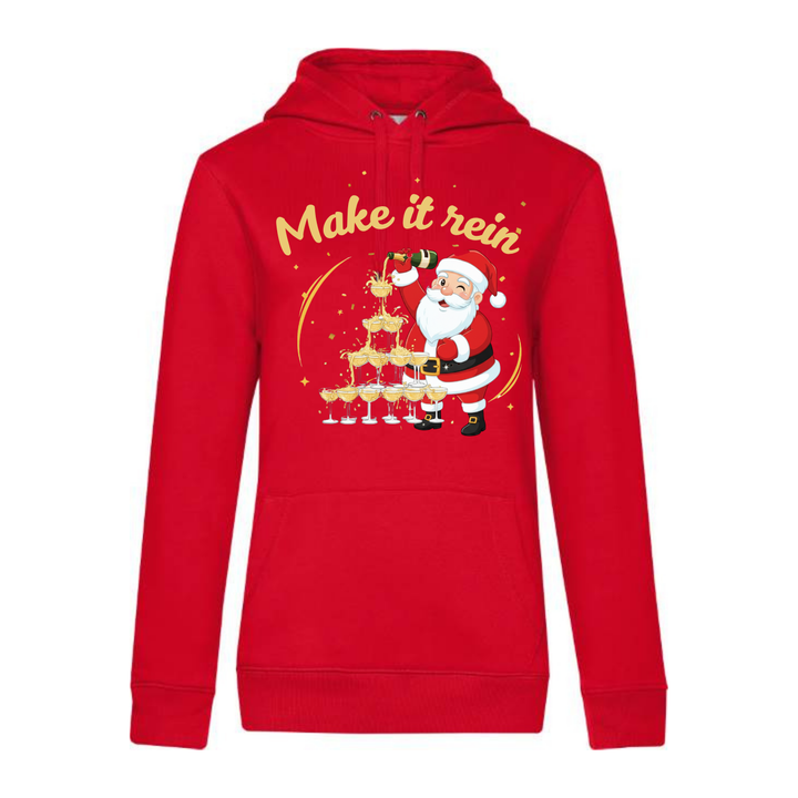 MAKE IT REIN Hoodie-Damen