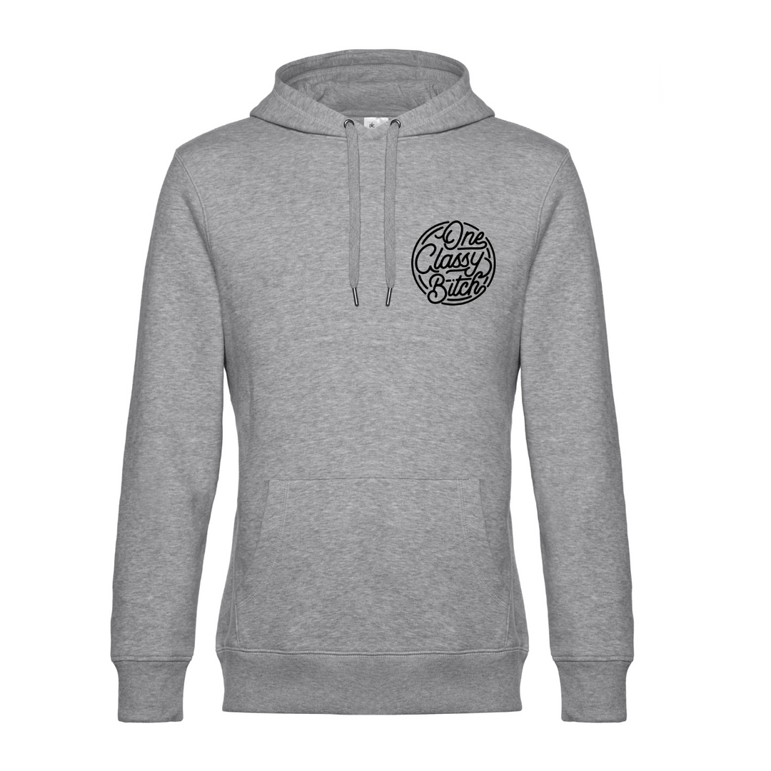 ONE CLASSY BITCH Hoodie-Damen