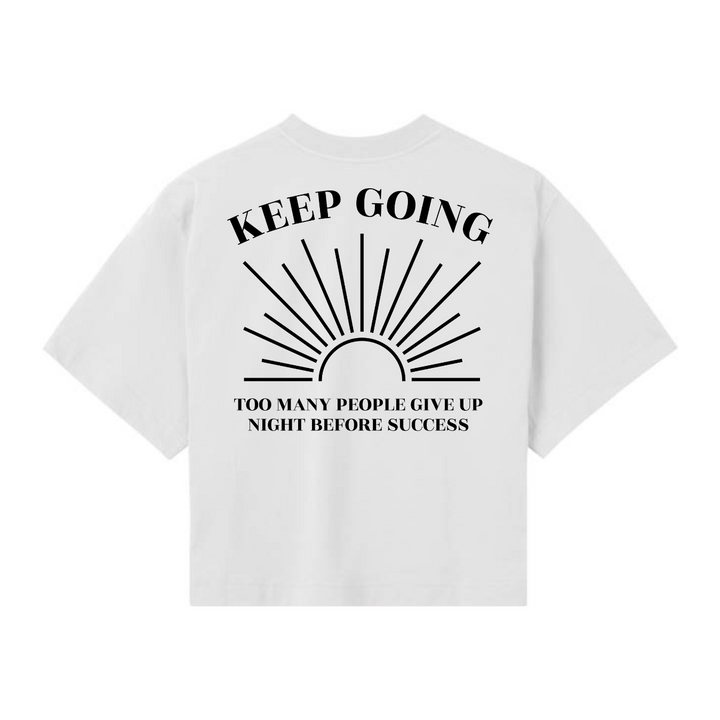 KEEP GOING Crop Top