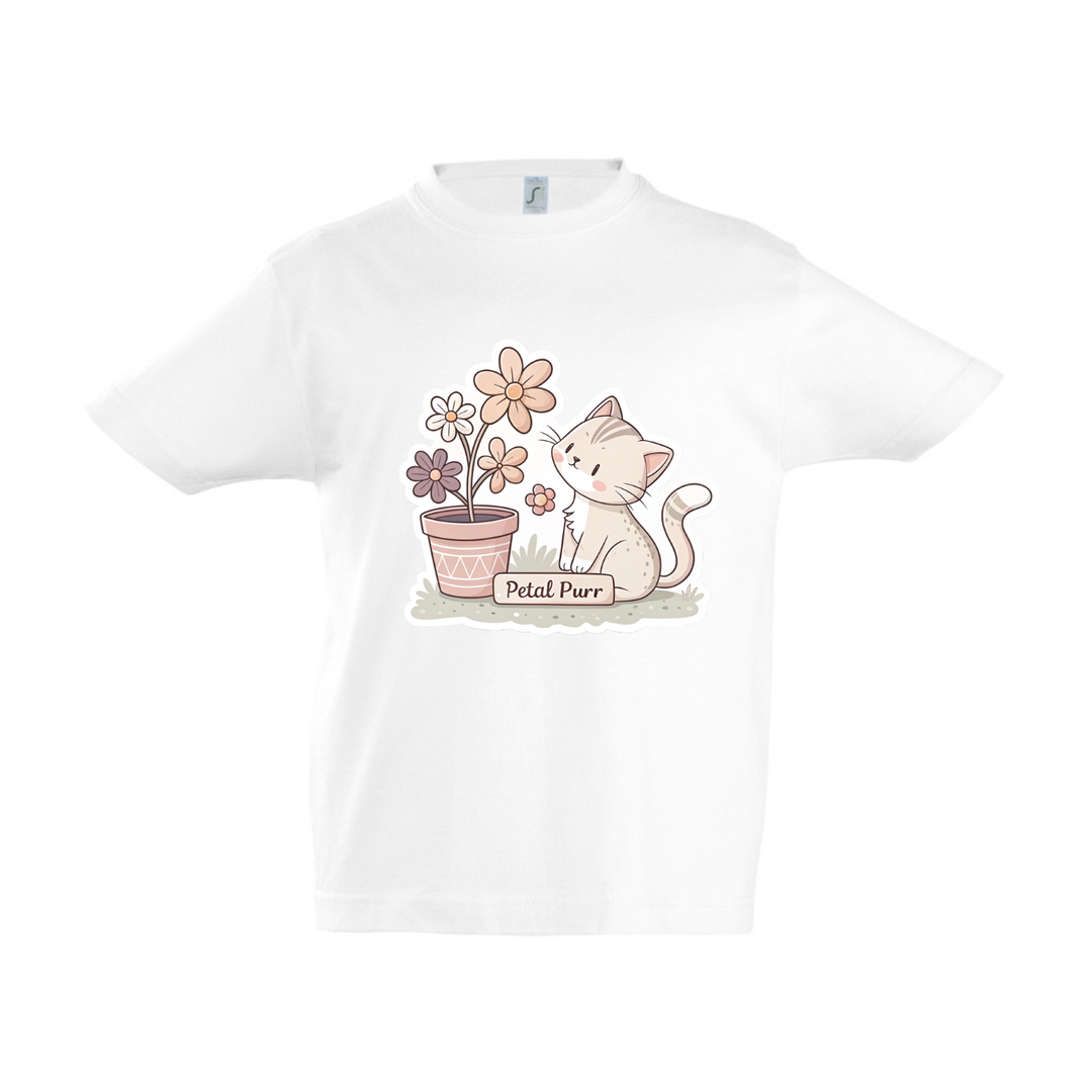 PETAL PURR T-Kids
