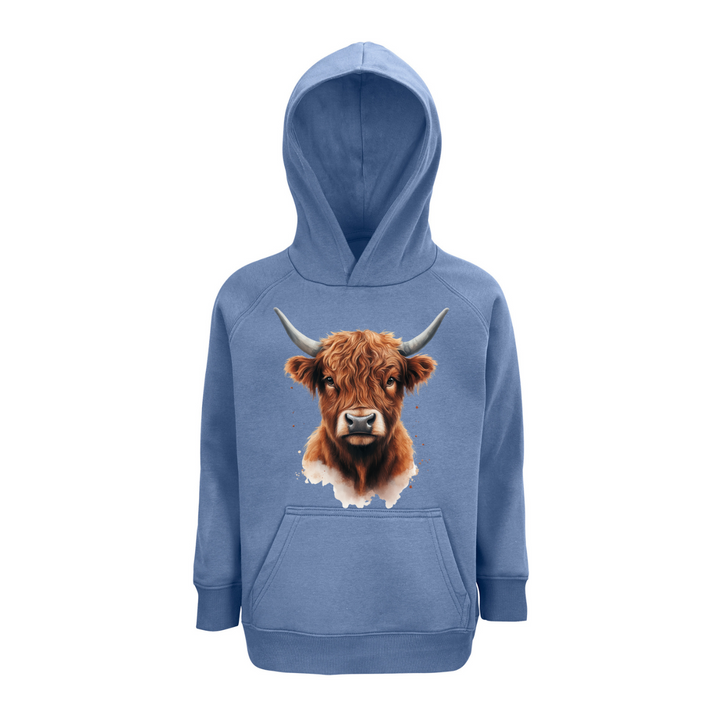 HOCHLAND-RIND I Hoodie-Kids