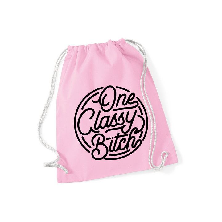 ONE CLASSY BITCH Sportbeutel