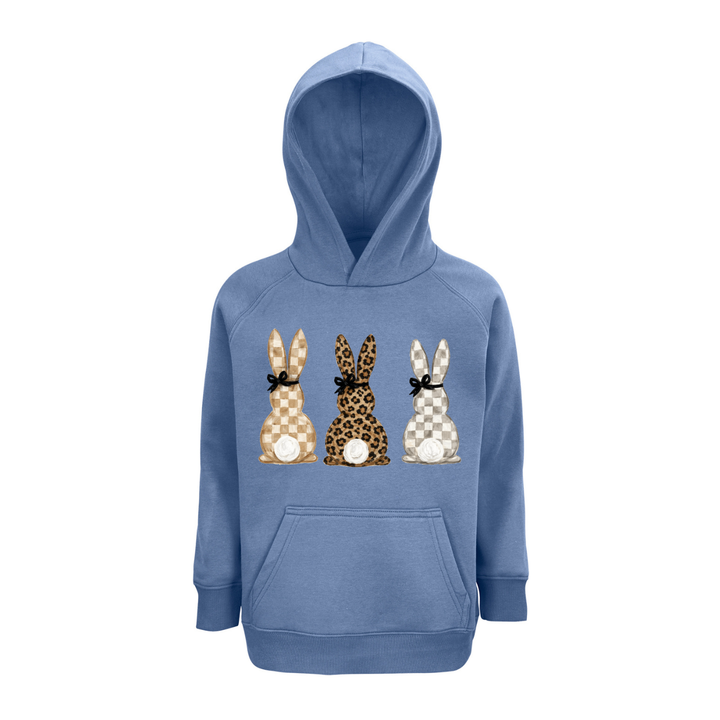 BUNNY BACKS Hoodie-Kids