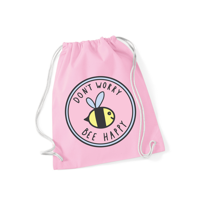 DON'T WORRY BEE HAPPY Sportbeutel