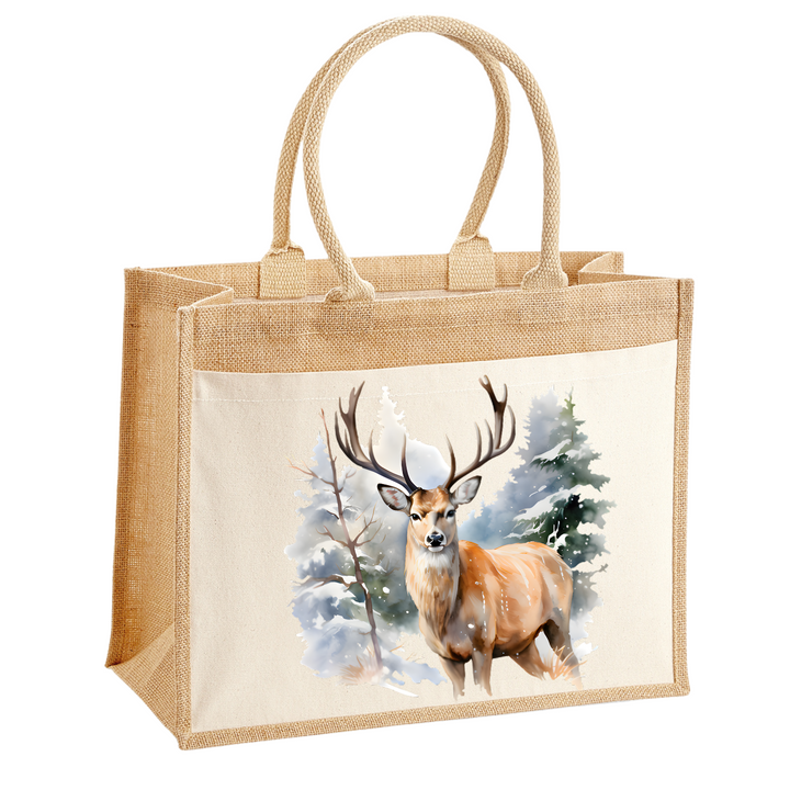 HIRSCH WINTER Jute Shopper