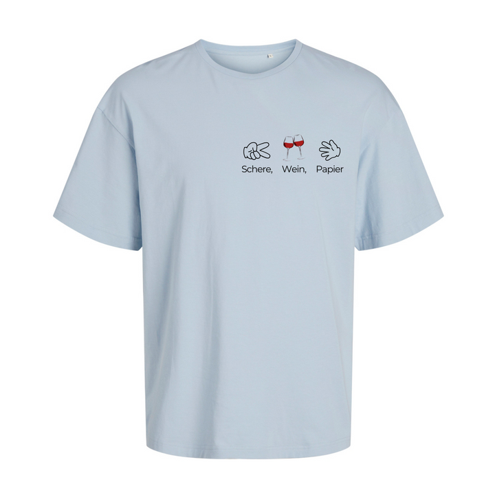 SCHERE WEIN PAPIER Oversize-Unisex