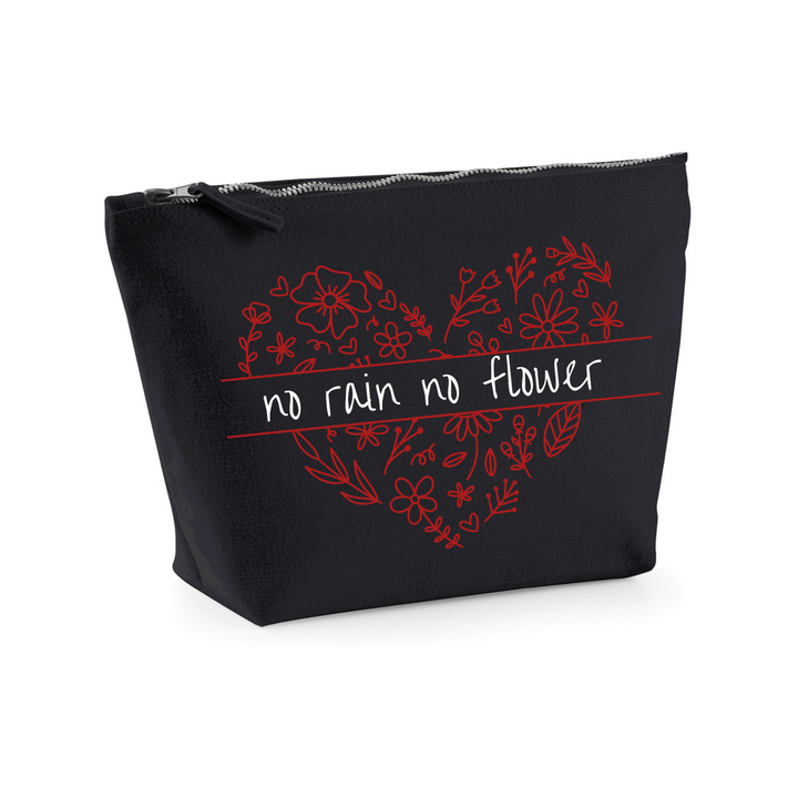 NO RAIN NO FLOWER Necessaire