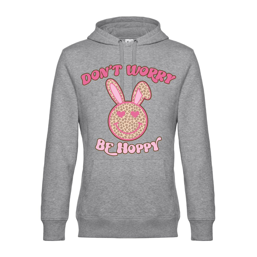 DON'T WORRY BE HOPPY Hoodie-Damen