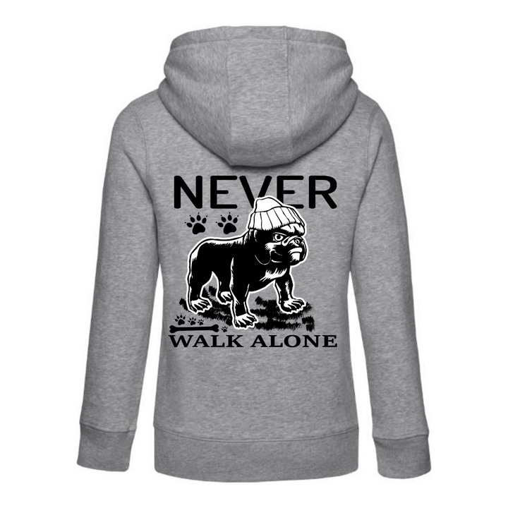 NEVER WALK ALONE Hoodie-Damen