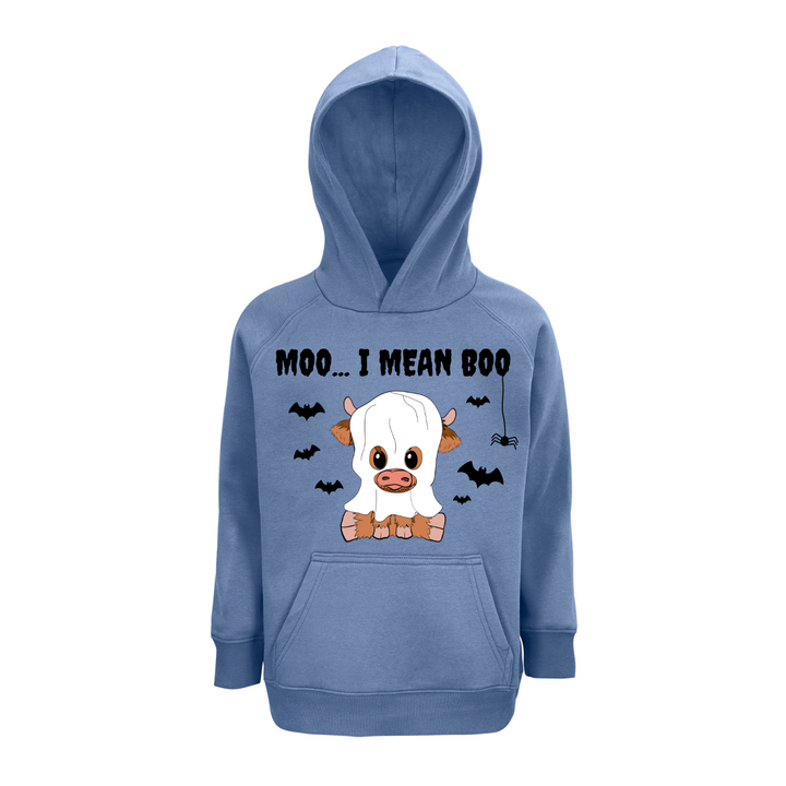 MOO... I MEAN BOO Hoodie-Kids