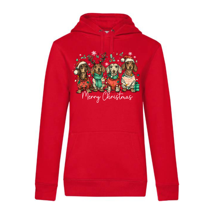 MERRY CHRISTMAS Hoodie-Damen