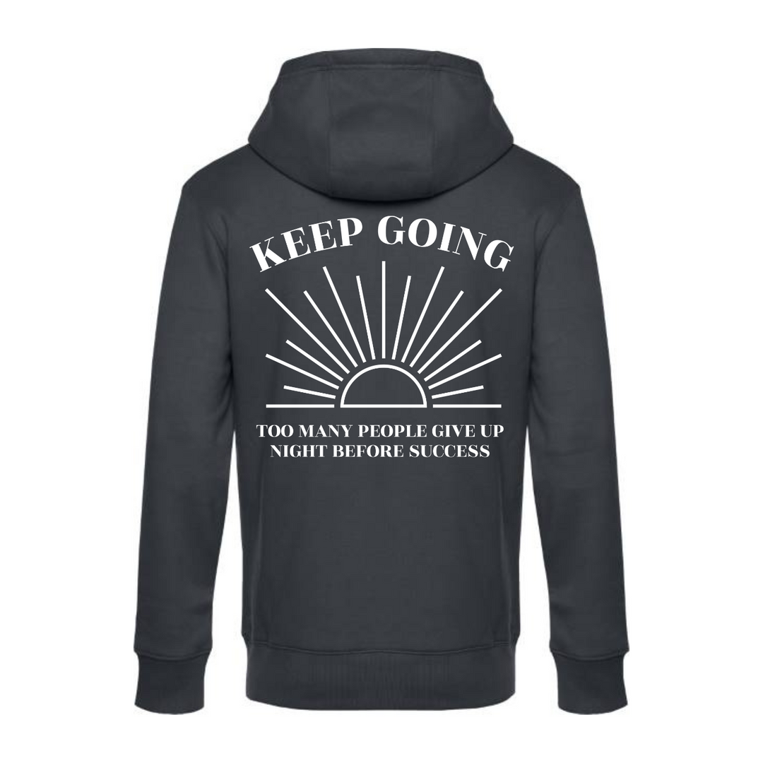 KEEP GOING Hoodie-Herren