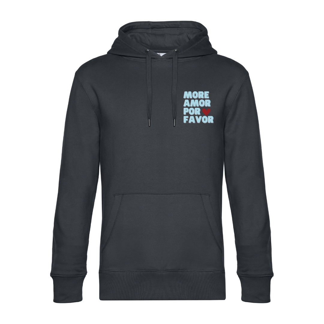 MORE AMORE PER FAVORE Hoodie-Herren