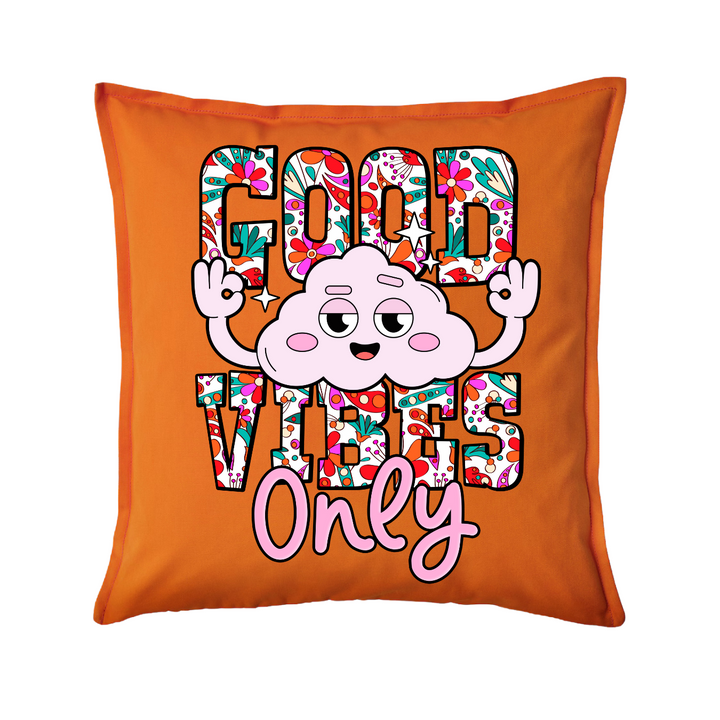 GOOD VIBES ONLY Kissenbezug