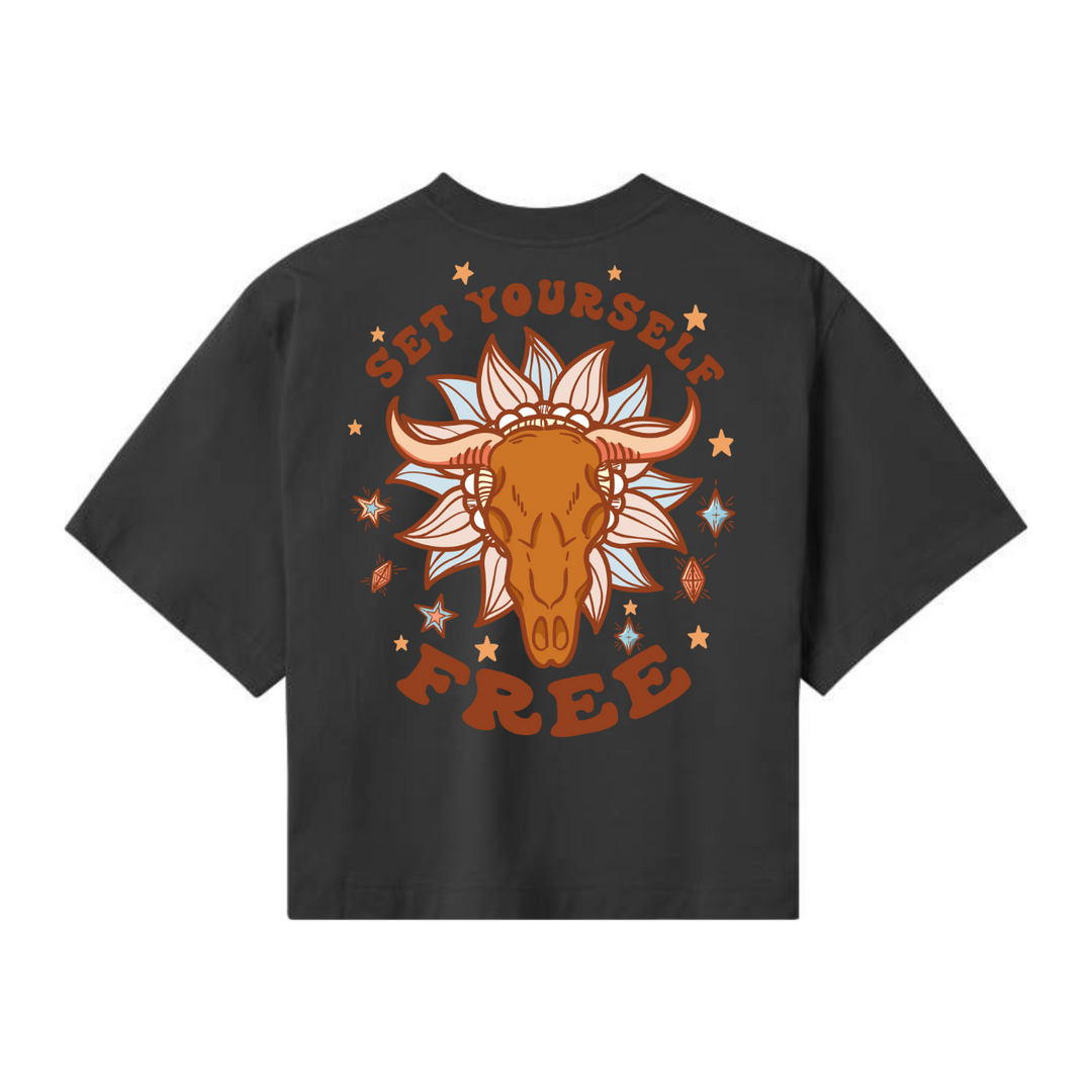 SET YOURSELF FREE Crop Top