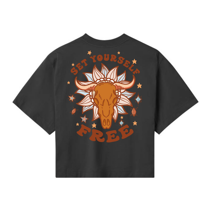 SET YOURSELF FREE Crop Top