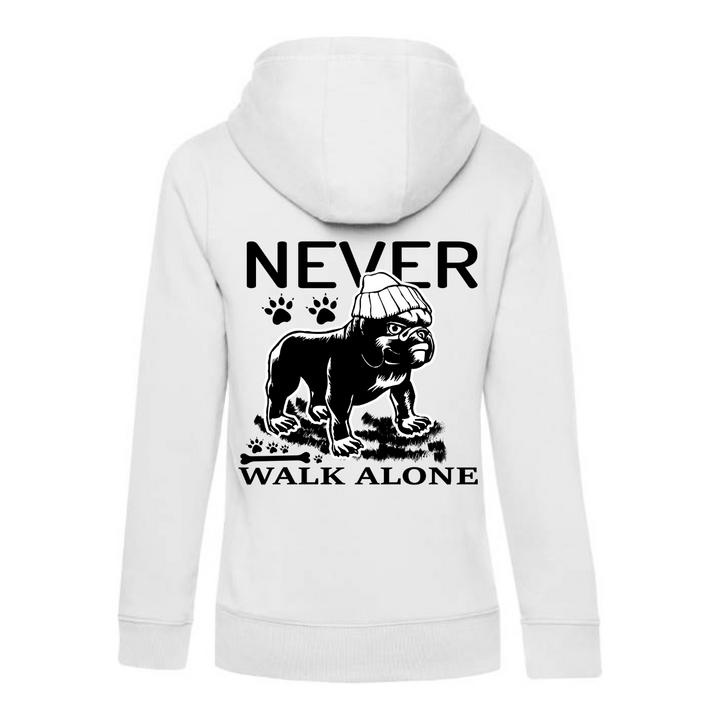 NEVER WALK ALONE Hoodie-Damen