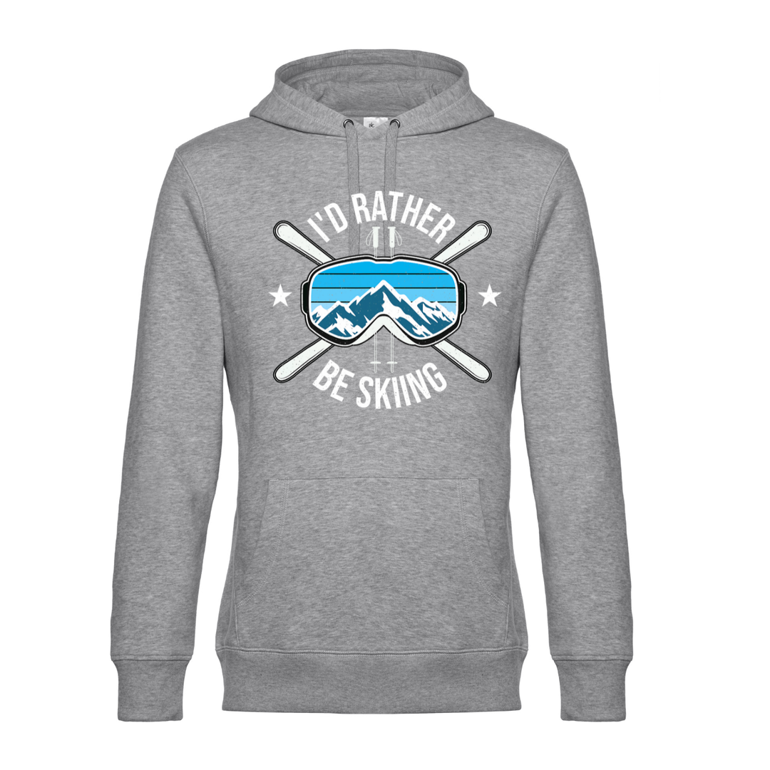 I'D RATHER BE SKIING Hoodie-Damen
