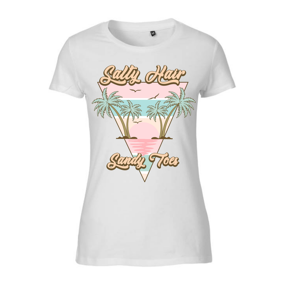 SALTY HAIR SANDY TOES T-Damen