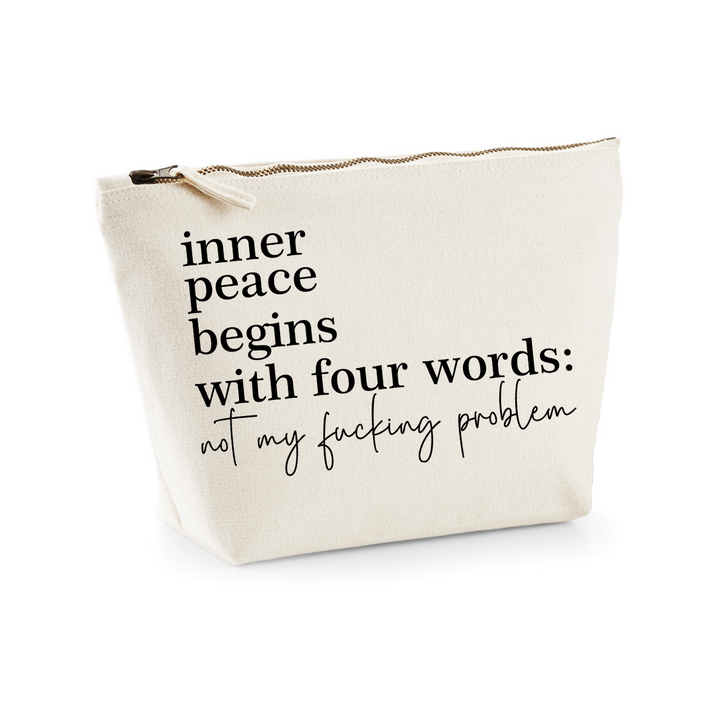 NOT MY FUCKING PROBLEM Necessaire
