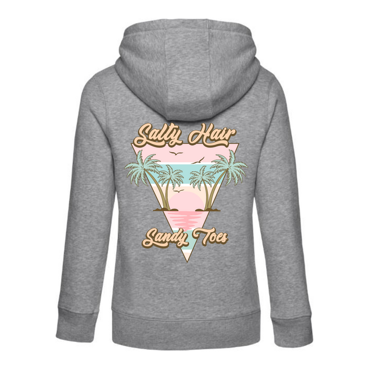 SALTY HAIR SANDY TOES Hoodie-Damen