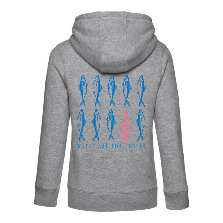 RULES ARE FOR LOOSERS Hoodie-Damen